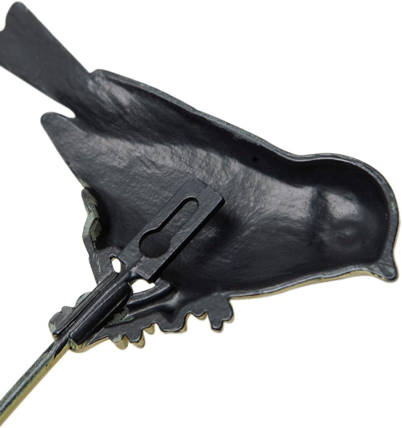 SOFFEE DESIGN Set of 4 Vintage Metal Birds Wall Coat Hooks, Heavy Duty Hangger Hooks, Farmhouse Wall Mounted Hanging Rack Hooks for Scarf, Bag, Towel, Key, Cap - Image 6