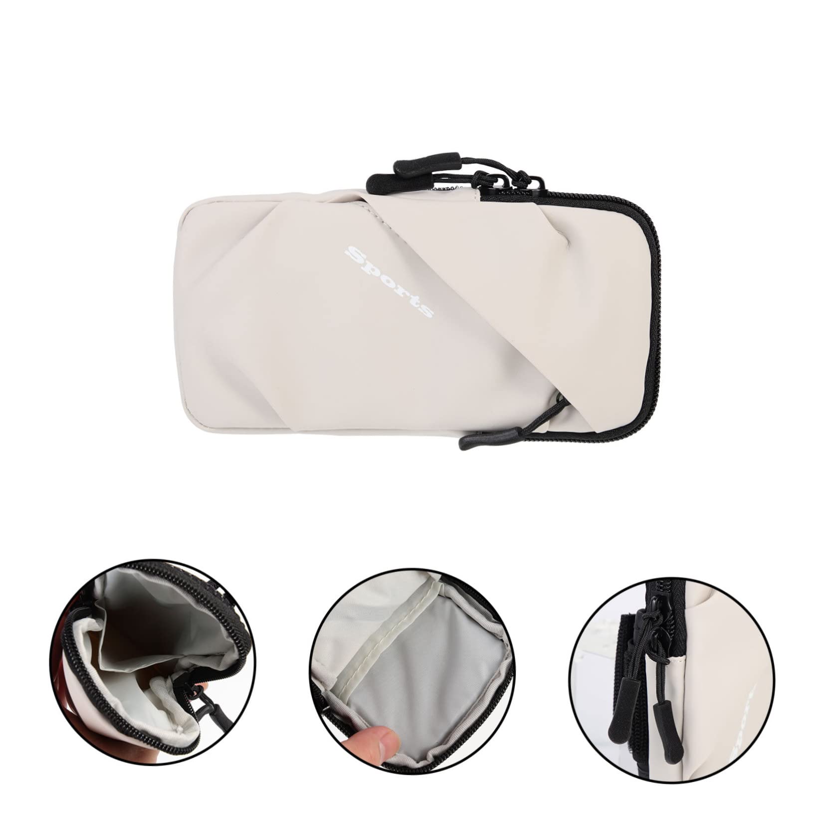 DOITOOL 4pezzi Fascia Telefono Per Braccio Pouch e Resistente Per Per e Grigio