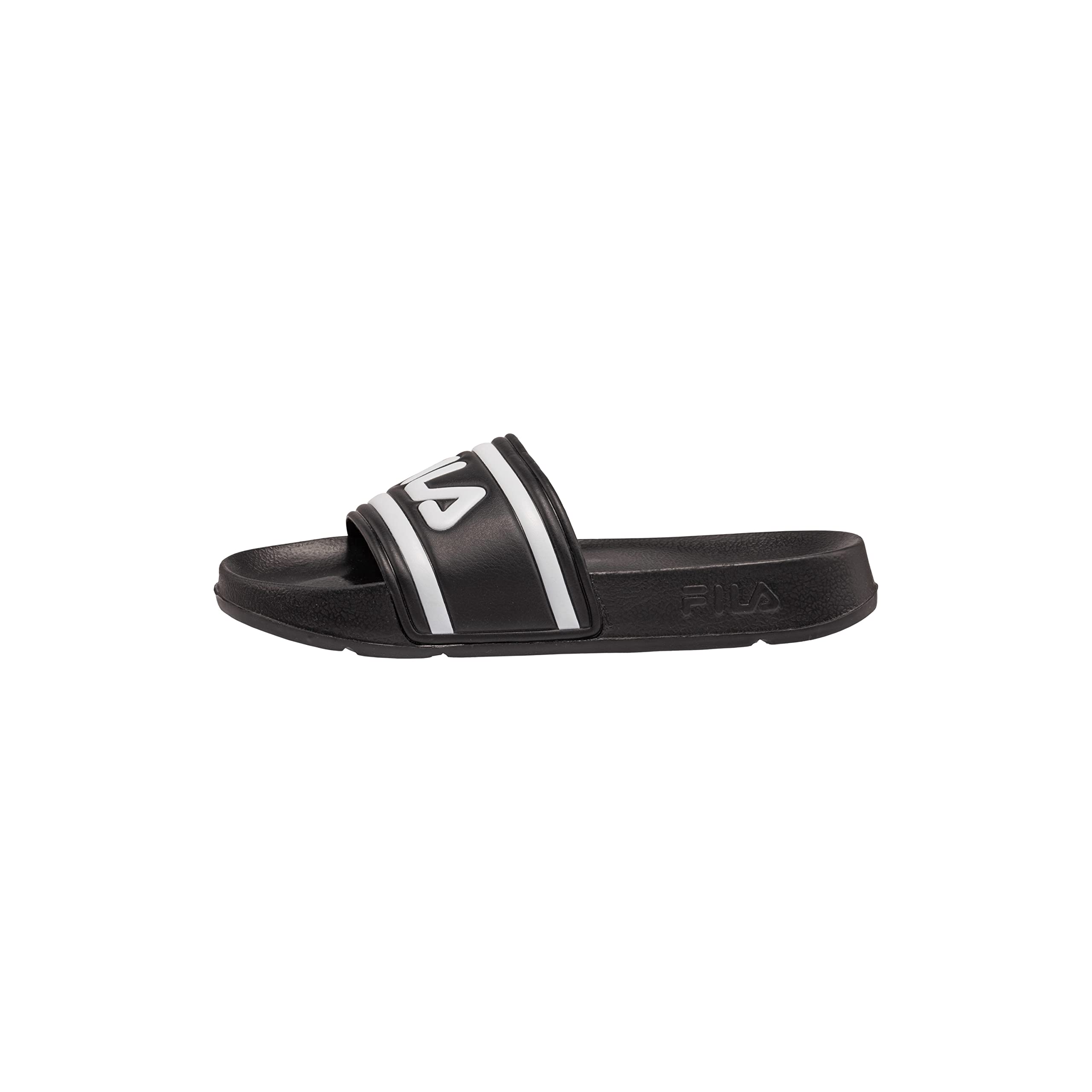 FILA MORRO BAY slipper, Slide Sandal, Black-Black,