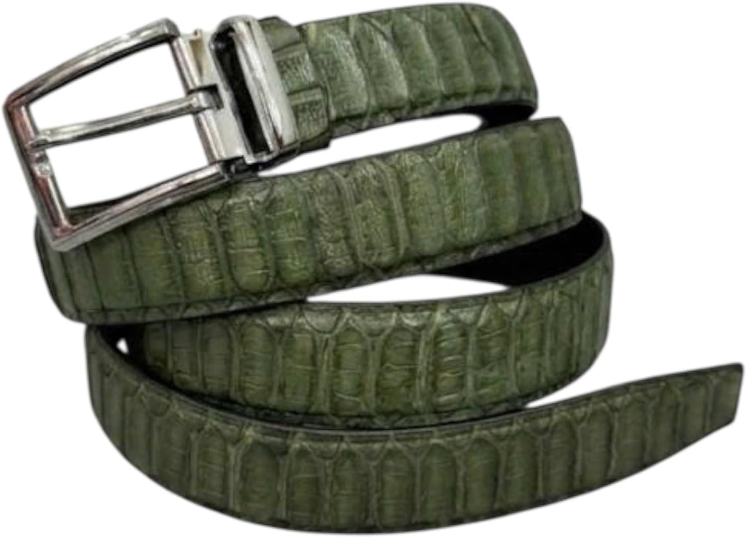HandcraftedVN American Genuine Python Leather Belts for Women Men, Real Snakeskin Belts For Women's