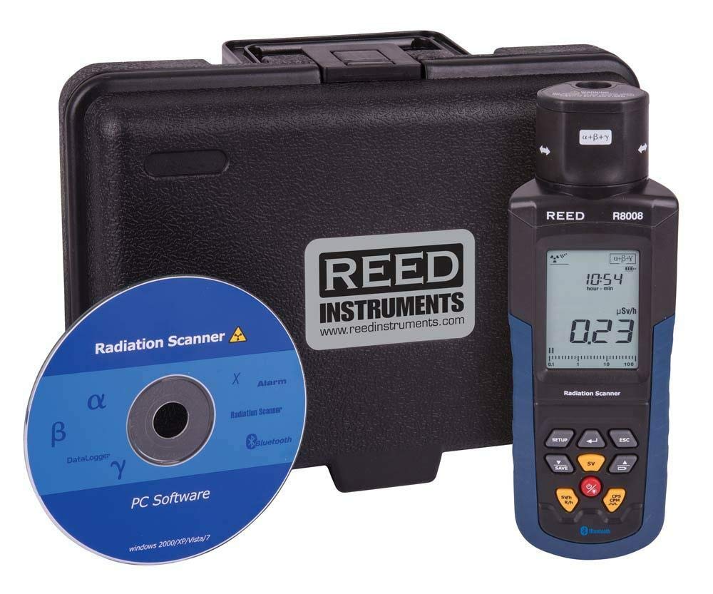 REED Instruments R8008 Portable Radiation Meter