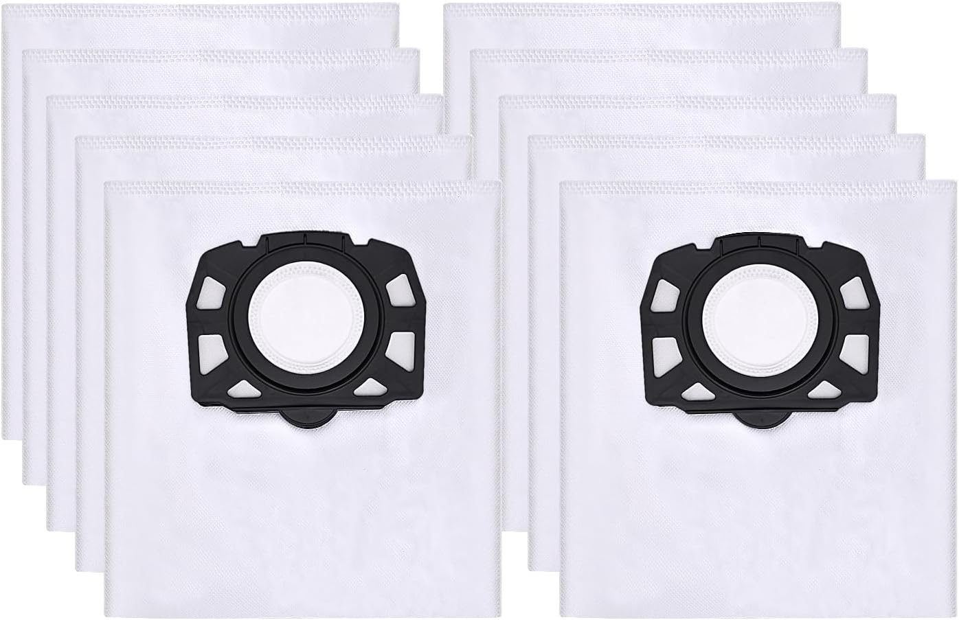 12 Sacchetti Aspirapolvere Compatibili Kärcher KFI 357 - Filtro Ricambio Per Modelli WD E SE - Foto 5