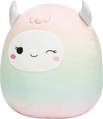 Miniatura 2 de Squishmallows SQU-12 Yara Rainbow Yeti, multicolor (SQJW22-12YT-12)