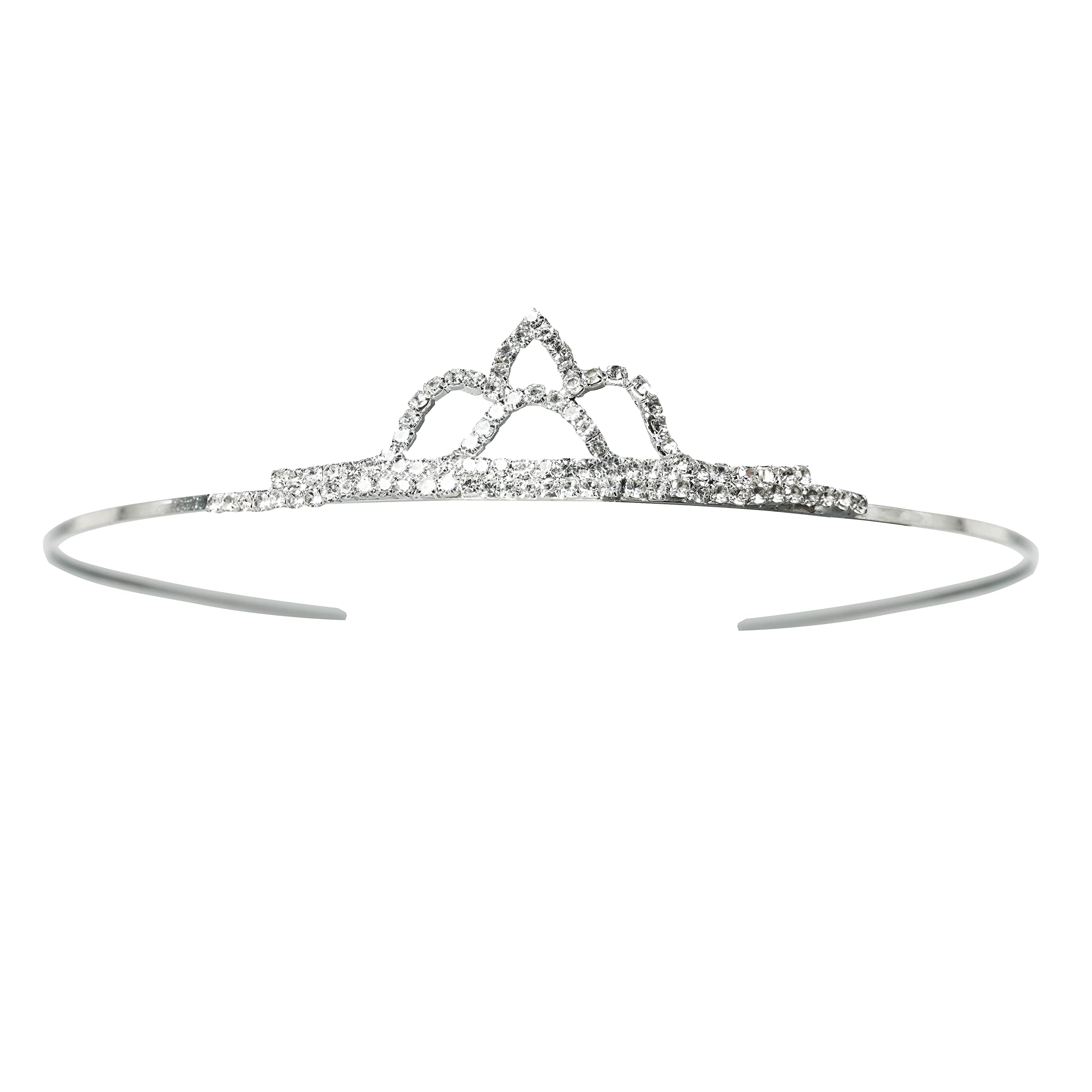 Decofy Beautiful Rhinstone Diamond Crown Tiara- Hair Accessories Tiara Headband for Women and Girl Crown Hairband Tiara (B0CG8X8FN1) Amazon Price History, Amazon Price Tracker