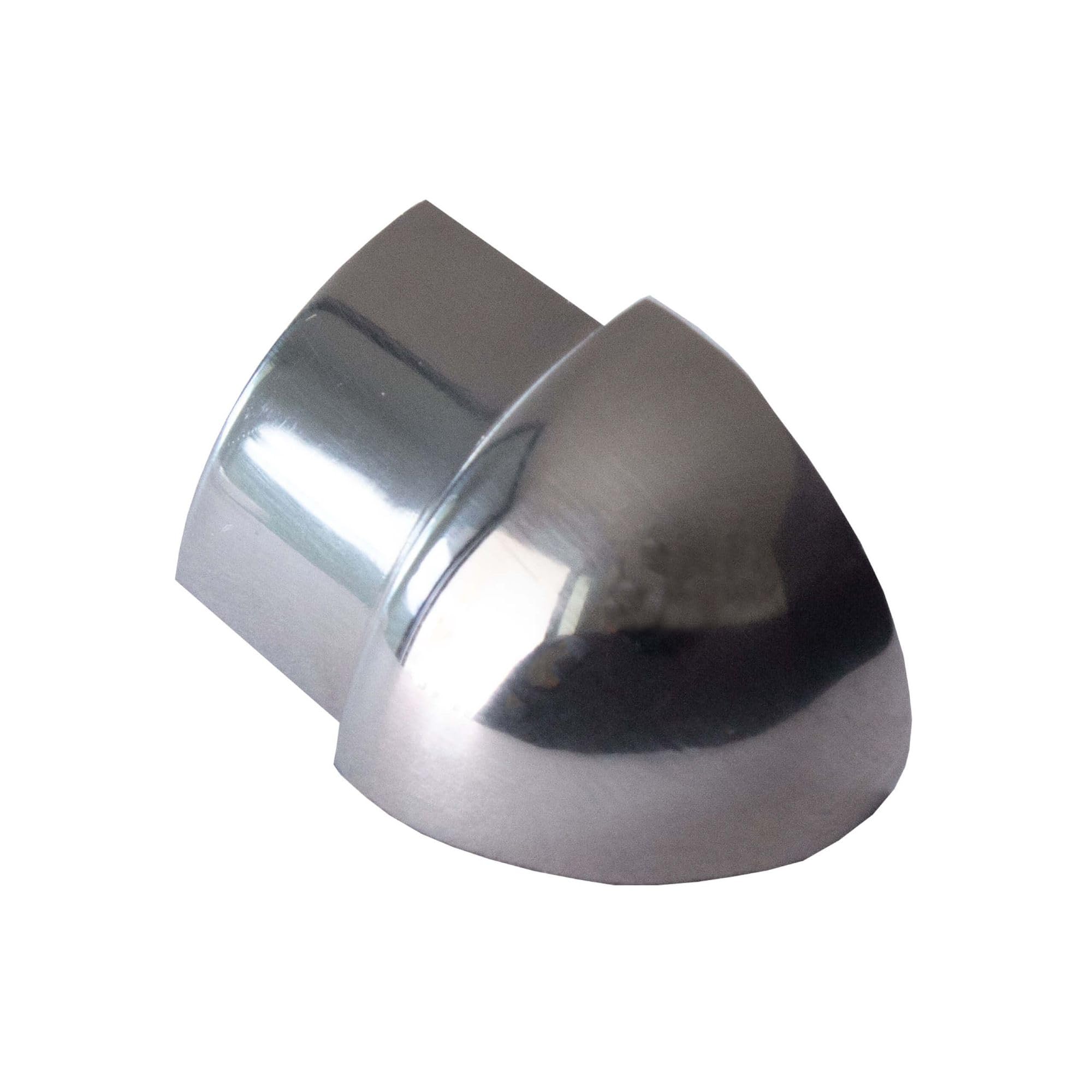 Dalsys Outer Corner for Tile Trim 12,5mm Quarter Circle Profile Polished Stainless Steel