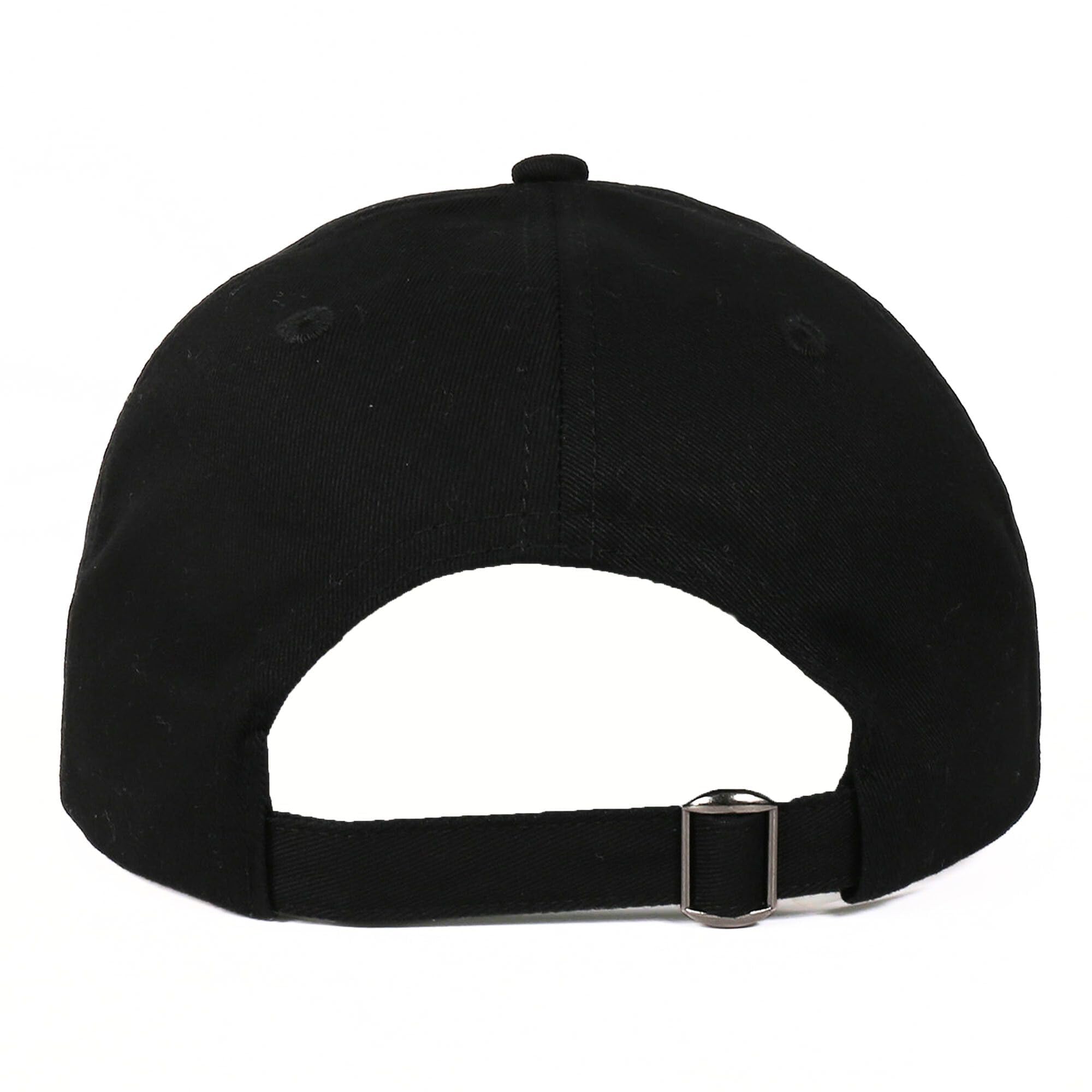 InnoBeta Trombone Player Gifts - Let that Slide Bro Funny Marching Band Hat - Adjustable Embroidered Baseball Cap Black