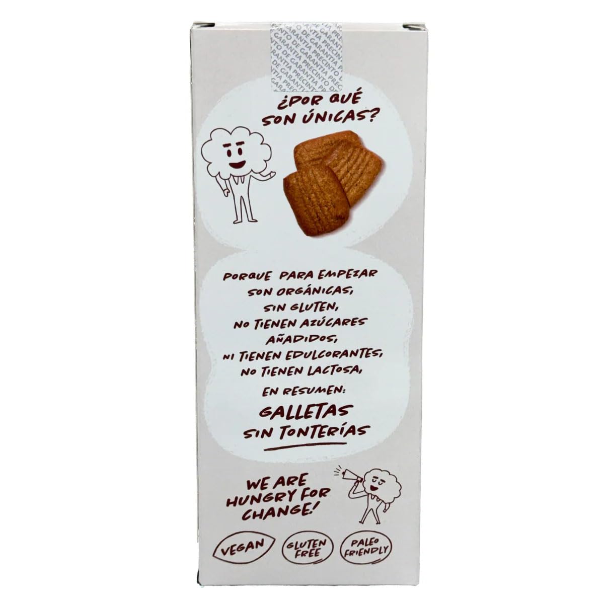 Pack 3 x Galletas con Canela Natruly Bio 125 g (375 g) | Ecológicas, veganas y sin gluten | Sin azúcares añadidos, sin edulcorantes y sin lactosa, snack crujiente
