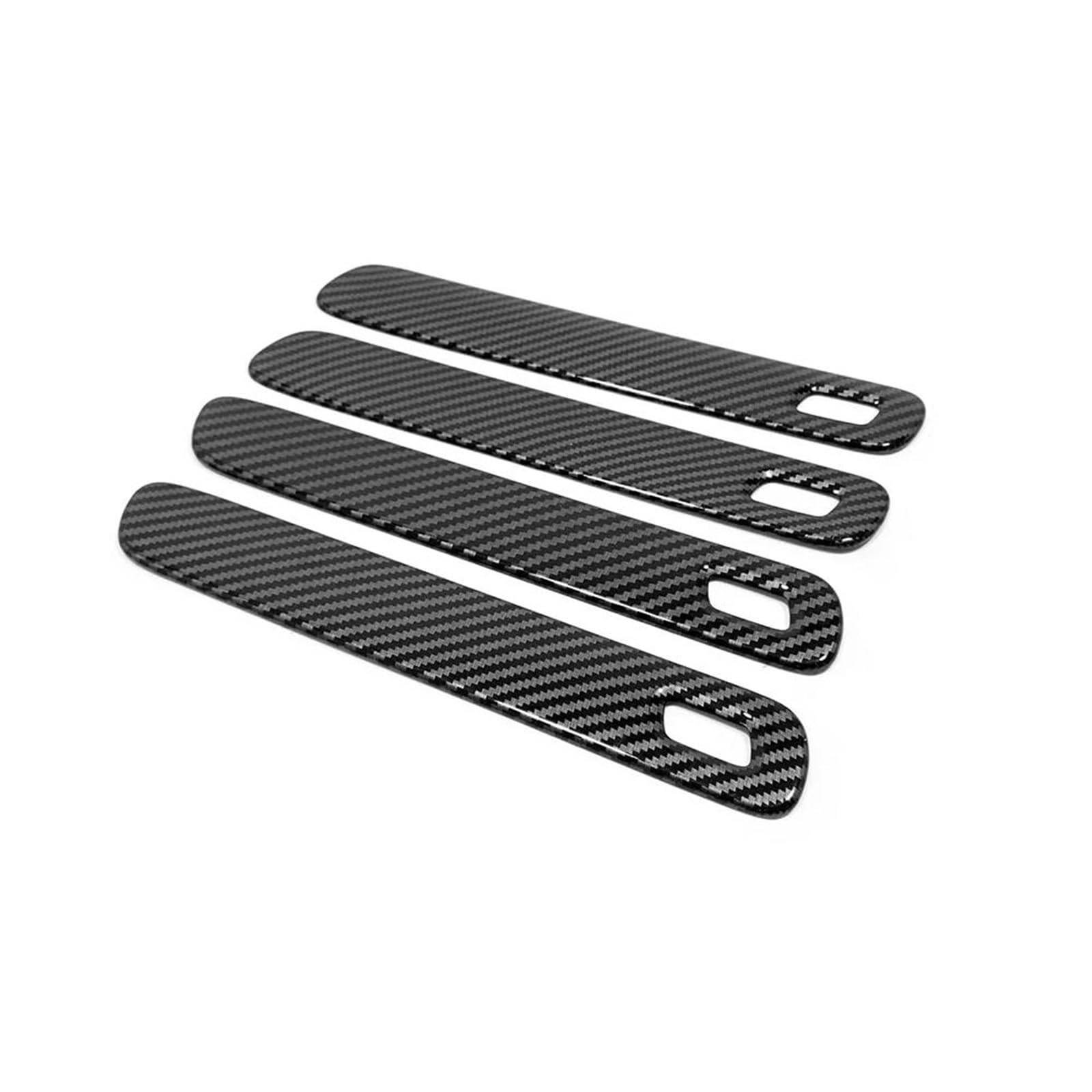 Moldura de carbono para manija de coche Zeekr 001, accesorio exterior de lujo