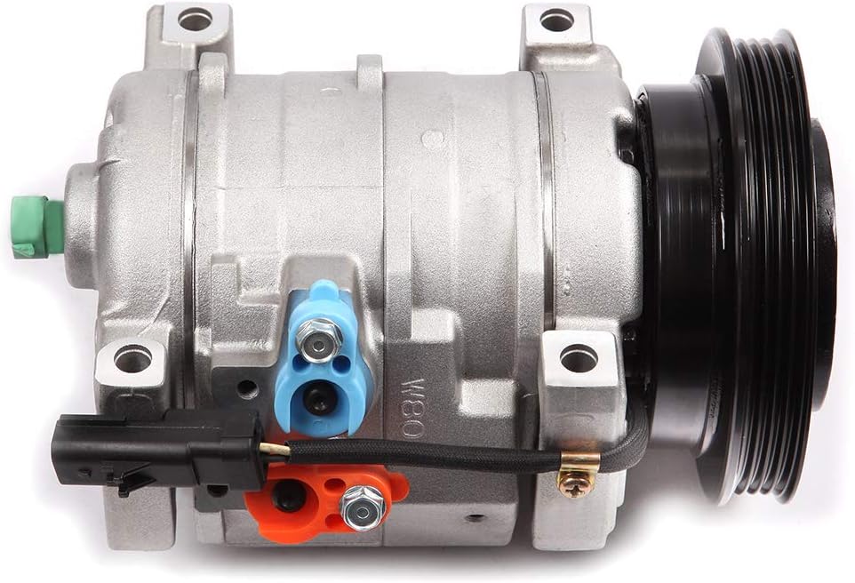 Air Conditioning Compressor and Clutch Assembly 2001-2010 Fit for Chrysler PT Cruiser 2.4L AC Pump