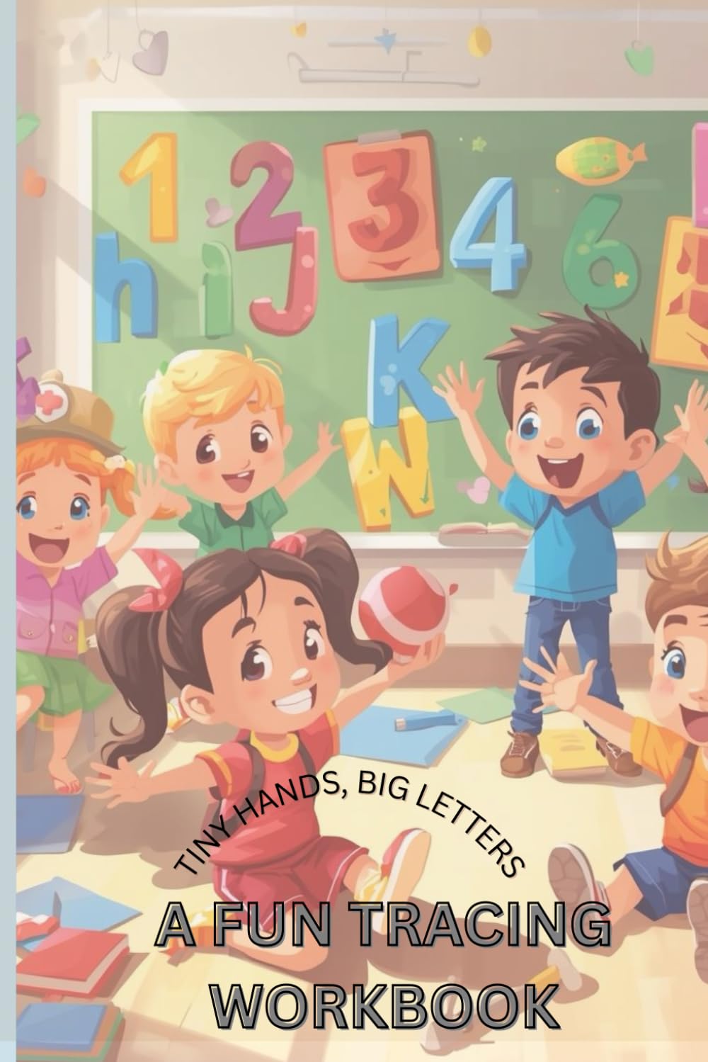 Tiny Hands, Big Letters: A Creative Tracing Workbook for Early Writing Success (Ages 3–6)