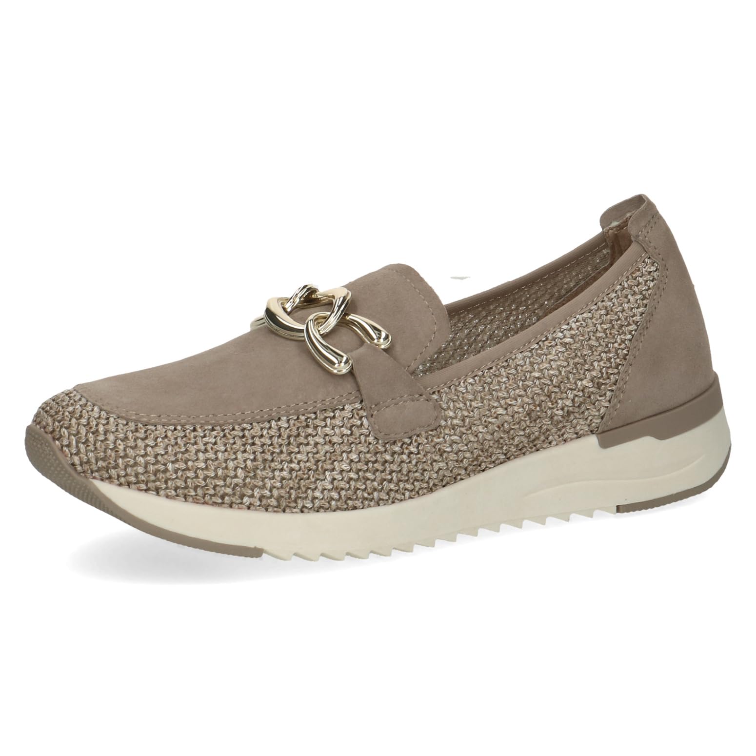 CAPRICE Women's Flat Loafer, Brown (MUD Comb), 6.5 UK