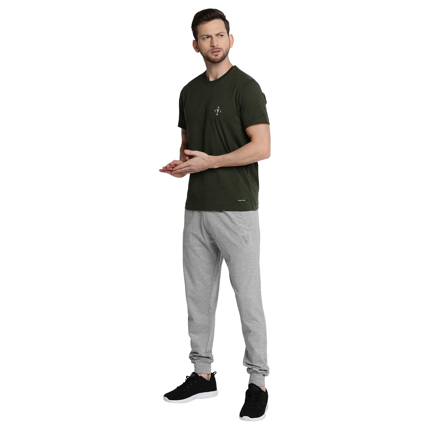 van heusen Men Track Pants - Antiviral, Zipper Pocket, Breathable-picture-43