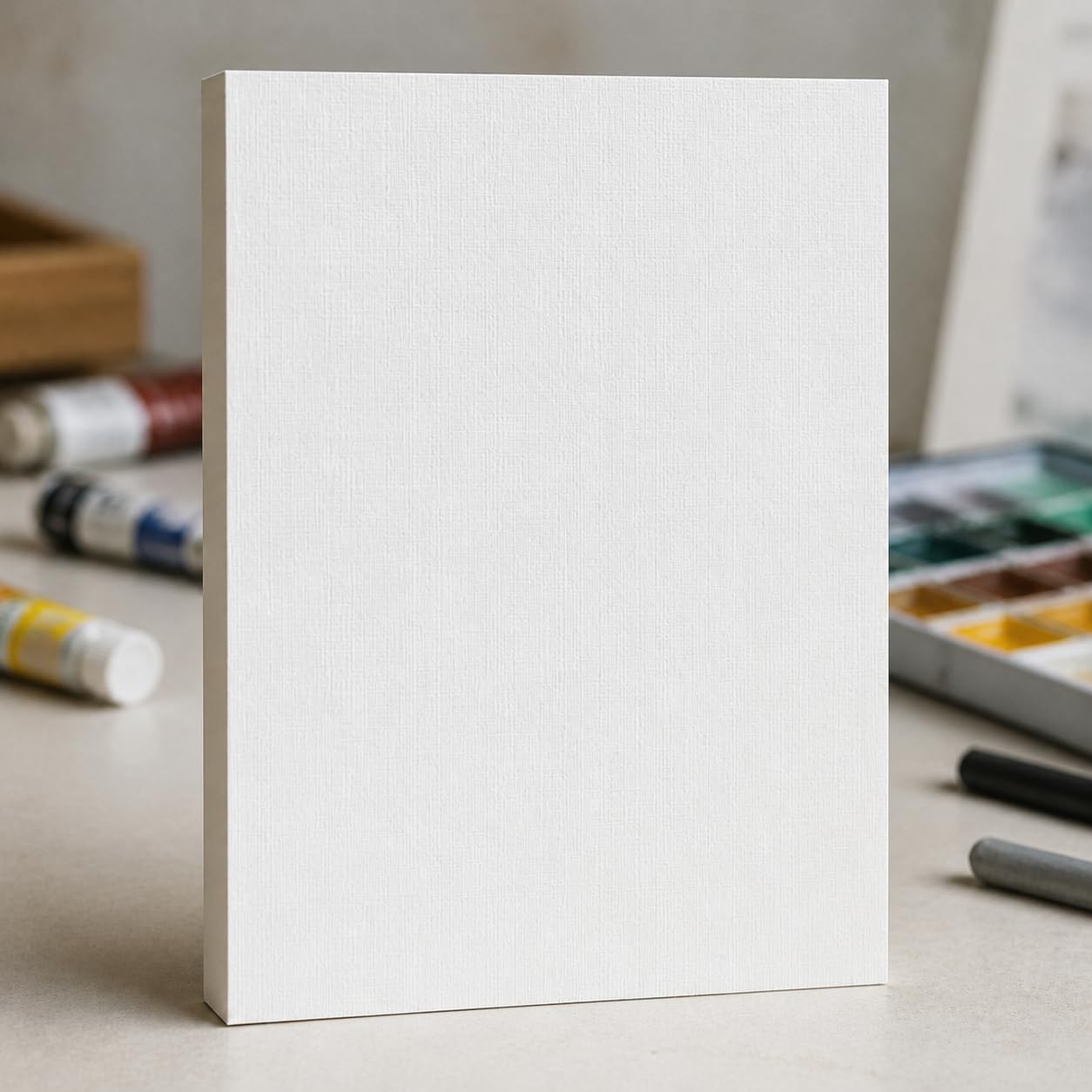 Zeichenpapier, 600 g, Stoffkorn-Karton, 16K (190 x 265