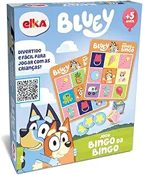 Jogo Bingo da Bingo - Bluey para Criança 5 anos