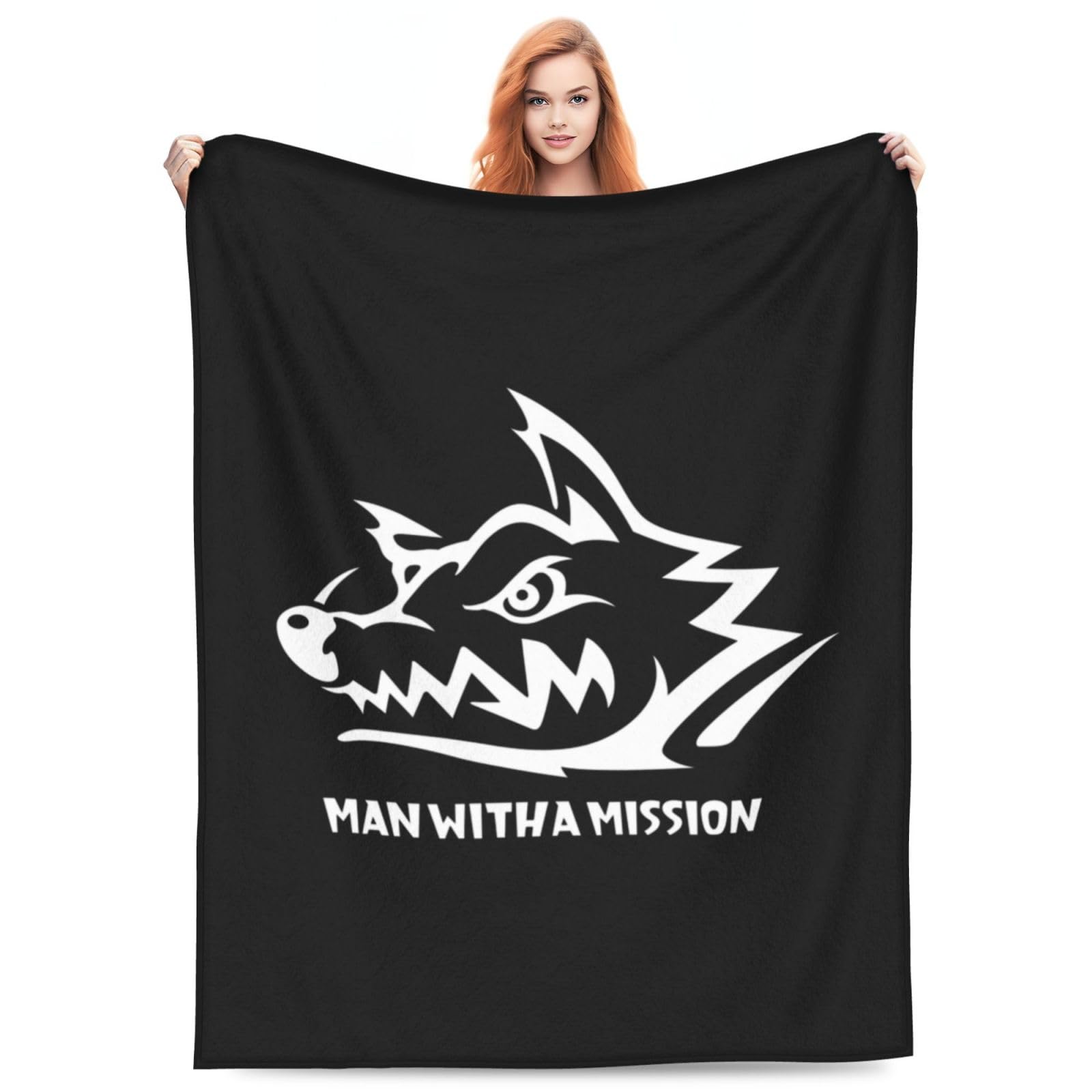 マンウィズアミッション　ブランケットお毛並みずきん マンウィズアミッション ブランケットお毛並みずきん マンウィズア