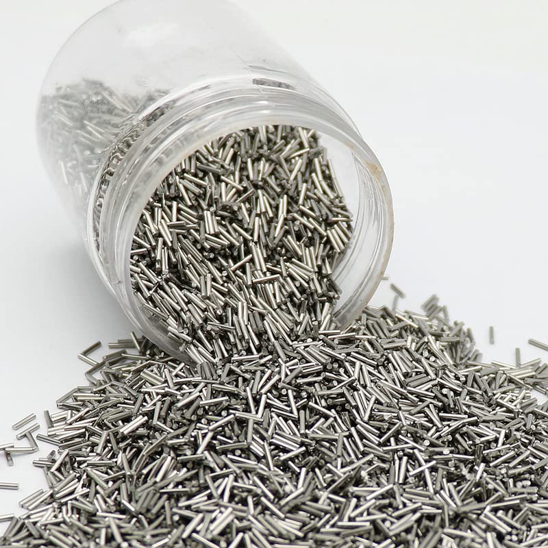 Magnetische Poliernadel, 1000 g, Edelstahl, Poliernadel, Schmuckherstellung, Reinigung, Gravurwerkzeug, Schmuck, Poliernadeln (1,0 x 5 mm)