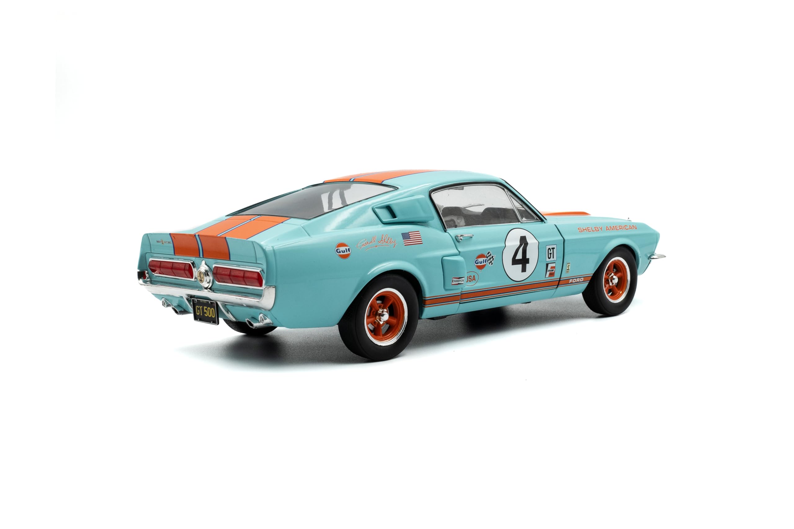 1:18 Shelby GT500 Racing Tribute 1967, Bleu