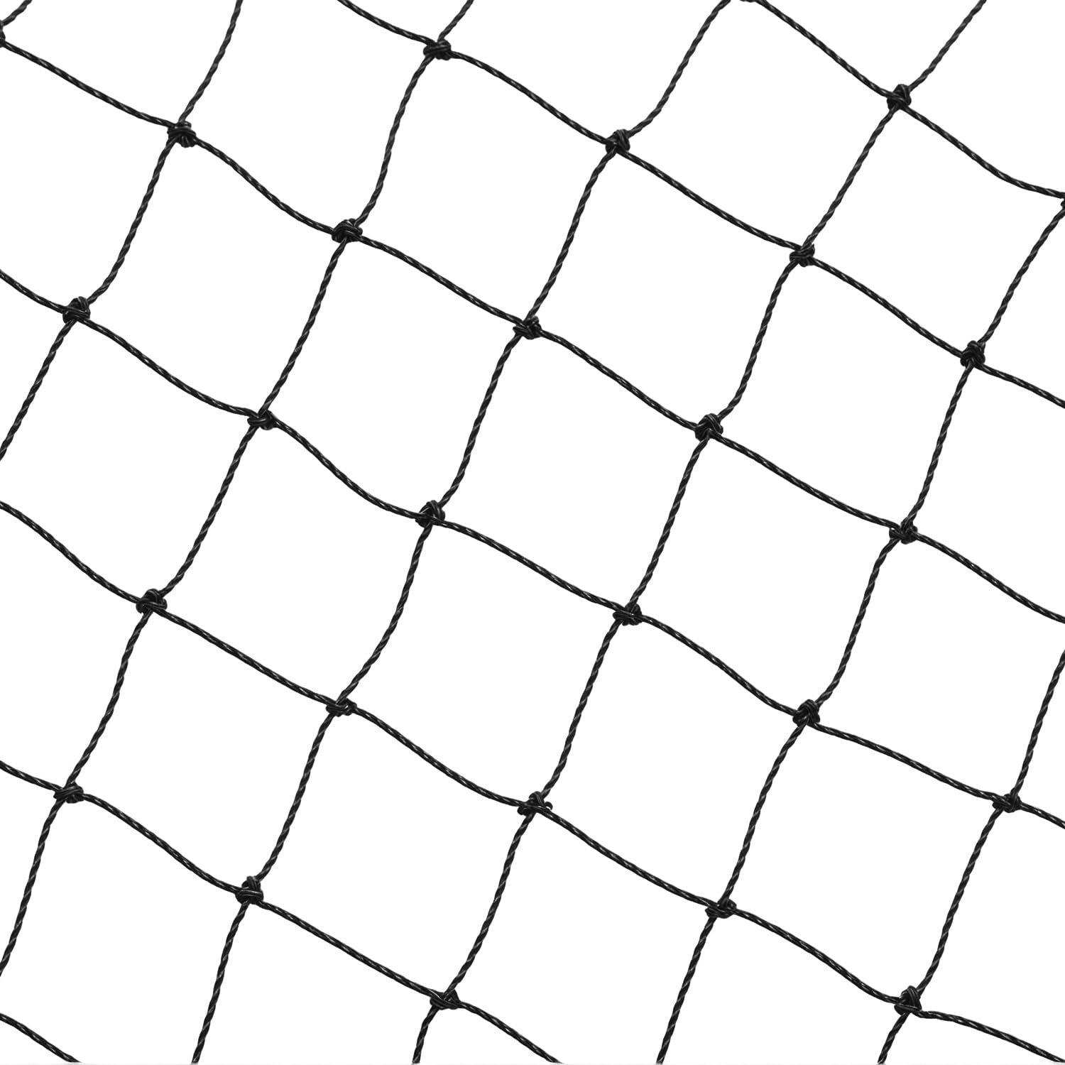 QWORK® Filet de Protection Chat renforcé de Fil d'acier, avec kit de Fixation, 2x3m, Noir pour balcons, Portes extérieures et fenêtres