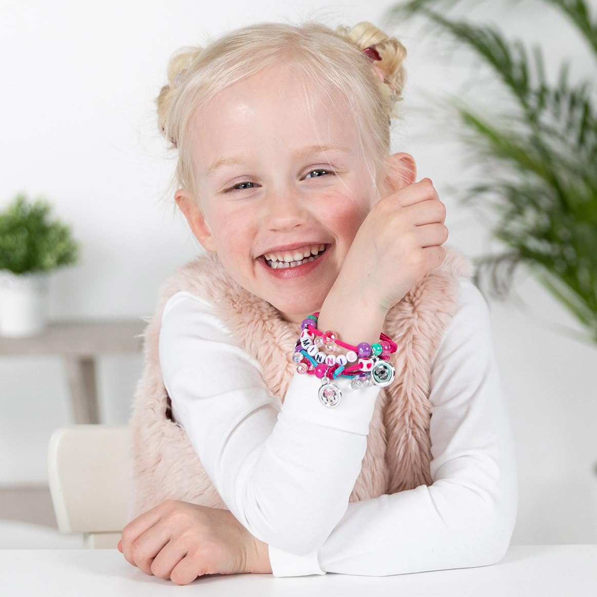 Kit Création Bracelets Reine Des Neiges - Perles, Breloques & Paillettes - DIY Frozen