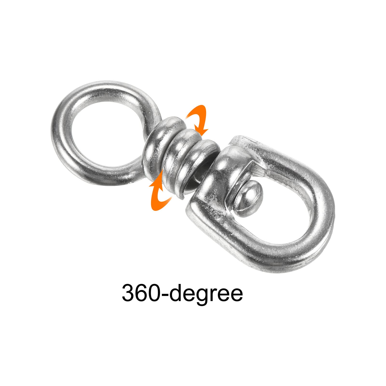 Émerillons De Pêche Uxcell – 5 Pièces – 165lb – Pour Connecteur De Leurre En Eau Salée