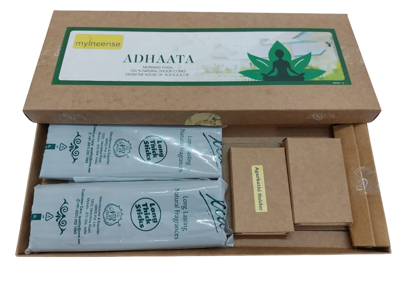 Varillas de incienso, incienso Dhoop 100% natural sin bambú sin carbón Agarbatti, (50 varillas) de 15,24 cm