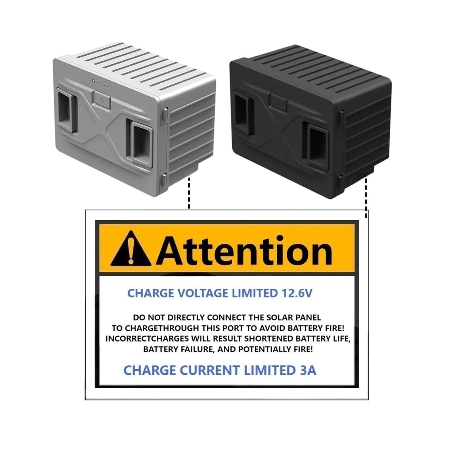 Réfrigérateur De Voiture 15,6Ah 12/24V DC avec Batterie Intégrée. Compatible avec Alpicool TA, ECX, MT, TWW, Y19E, P18, TAW, Y15E, LGMP8 Séries Modèles
