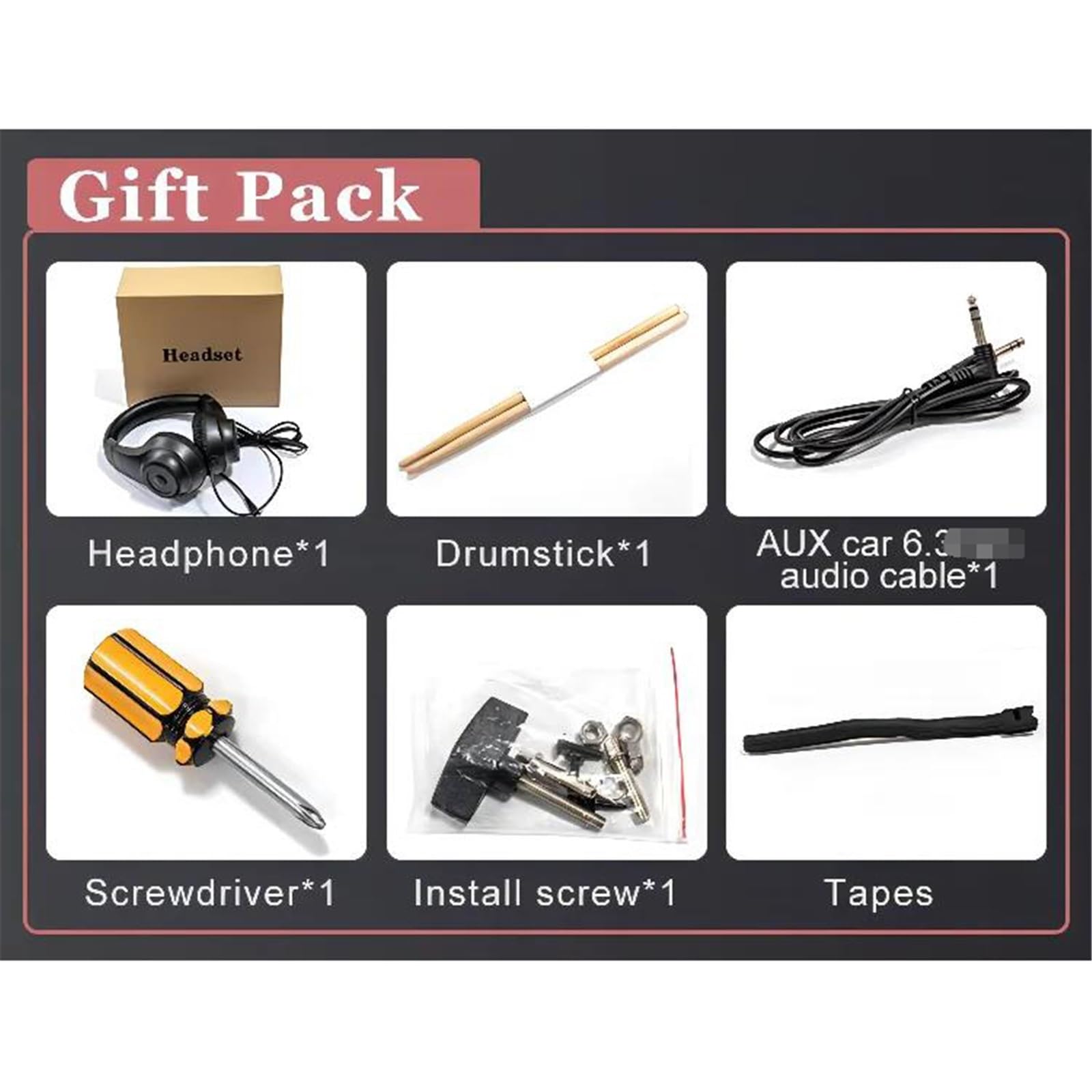 Kit Batteria Elettronica Set Di Batteria Elettronica Mesh Per Rullante Cymbal A Percussione MIDI