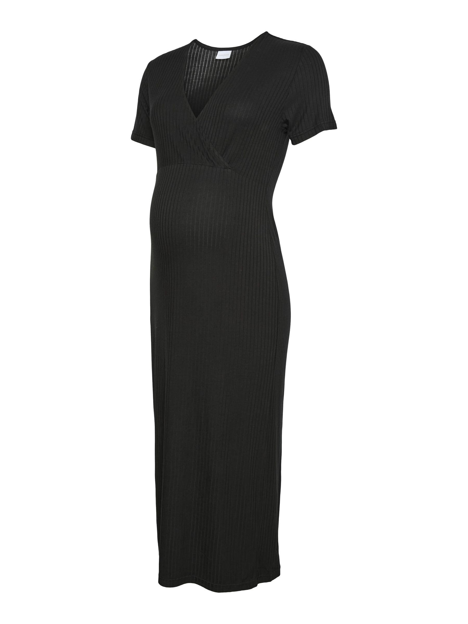 Mama.Licious Damen Mltrinity Tess Ss JRS Midi Dress 2f Noos Mltrinity Tess Ss JRS Midi Dress 2F Noos (1er Pack) | Dress