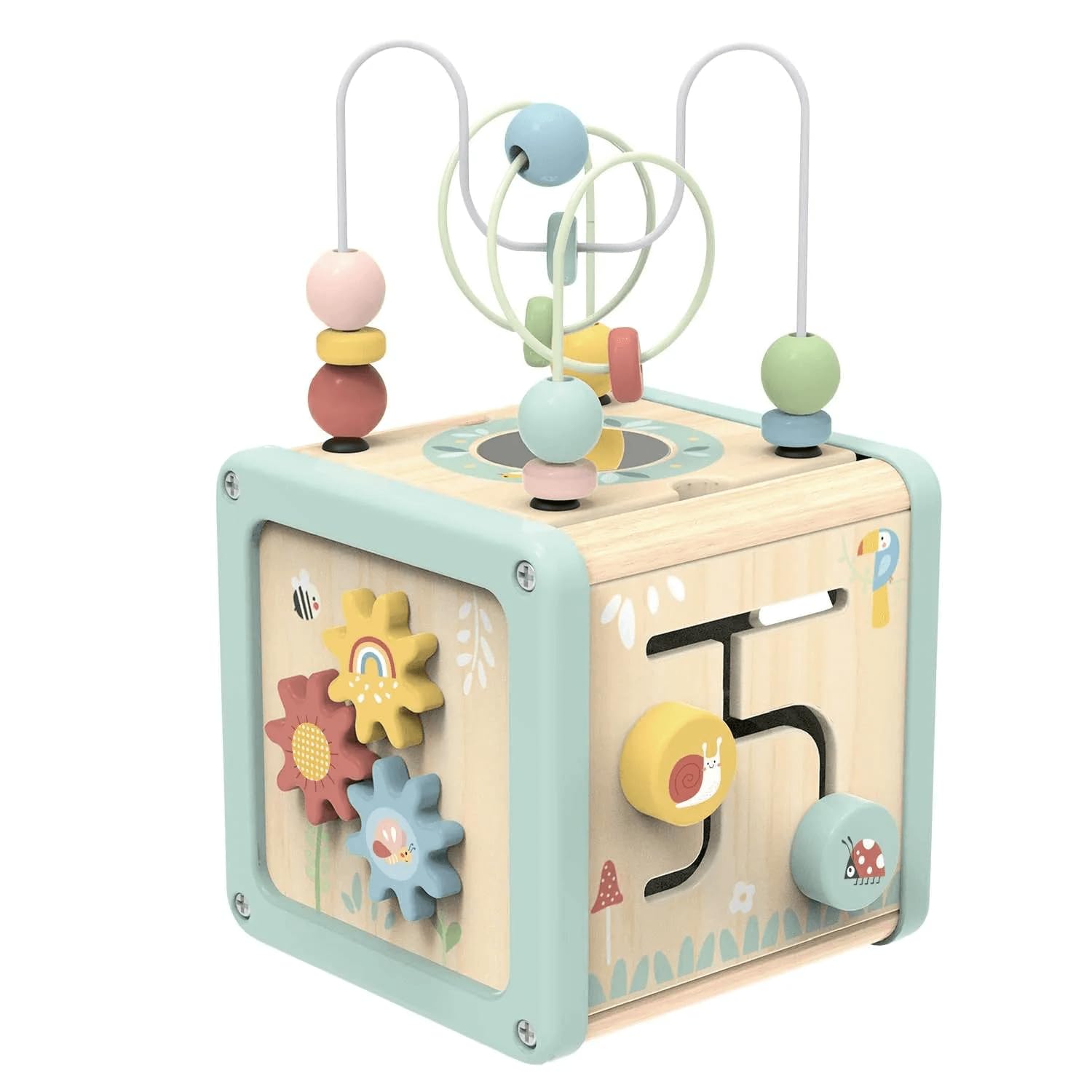 TOOKY TOY, Cubo de Atividades Educativo Tooky Toy