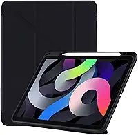 Enoxboo Capa protetora para iPad Air 5ª geração (A2591 A2589) e iPad Air 4ª geração (A2072/A2316/A2324/A2325). Capa compatível com função automática para hibernar, com compartimento para caneta