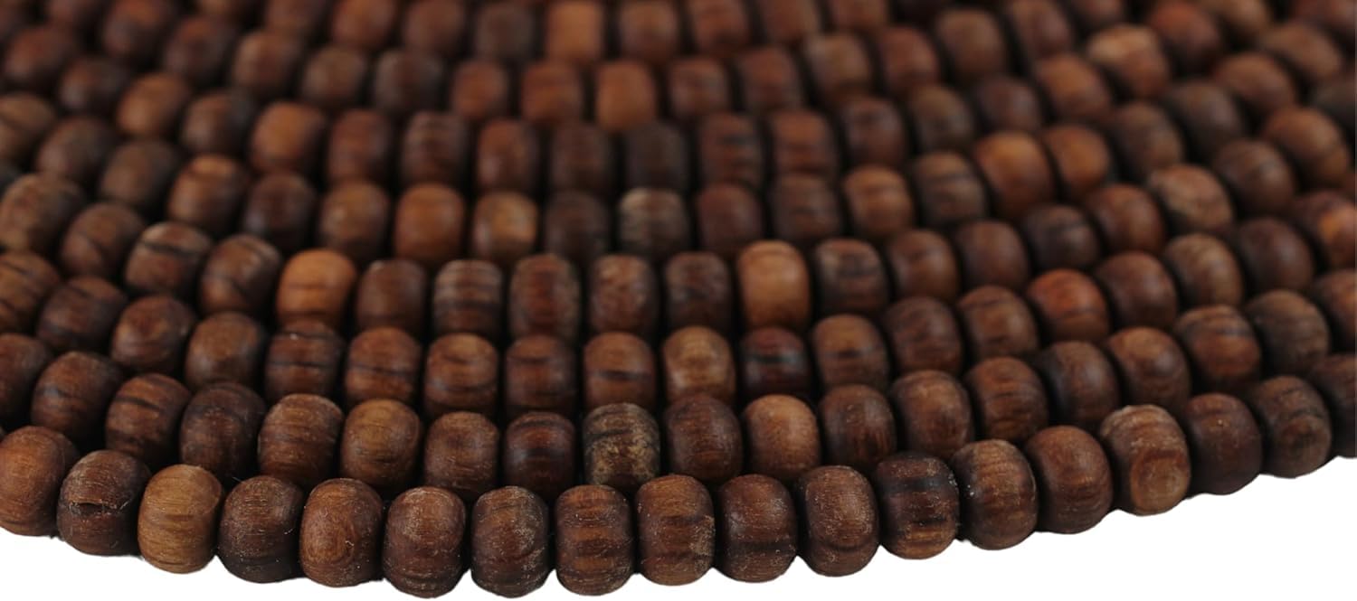 Ręcznie robione drewno jałowca 1000 koralików Tasbeeh Misbaha islamski prezent Tasbih modlitwa koraliki Tesbih 5 x 7 mm mały rozmiar Dhikr różaniec