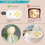 PumpMom-us Replacement Tubing for Medela New Pump in Style Maxflow Breast Pump, Compatible with Medela Spare Breastpump Parts Tubes