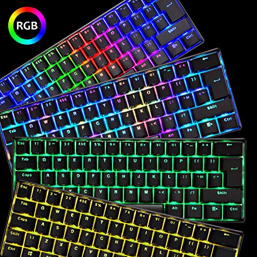 Clavier mécanique gaming 60% compact pour setup épuré et nomade