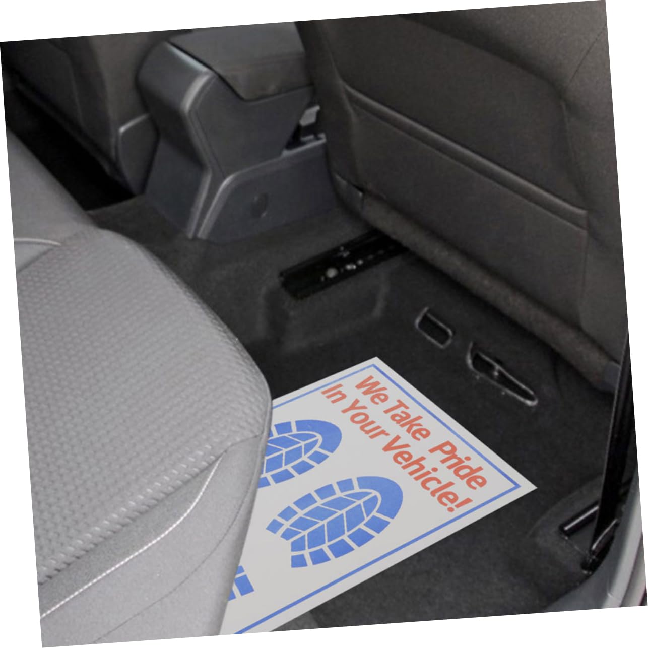 Amosfun 60pièces Tapis de Sol Jetables pour Voiture Tapis de Sol Blancs Papier Protection Temporaire pour Nettoyage et Entretien Automobile