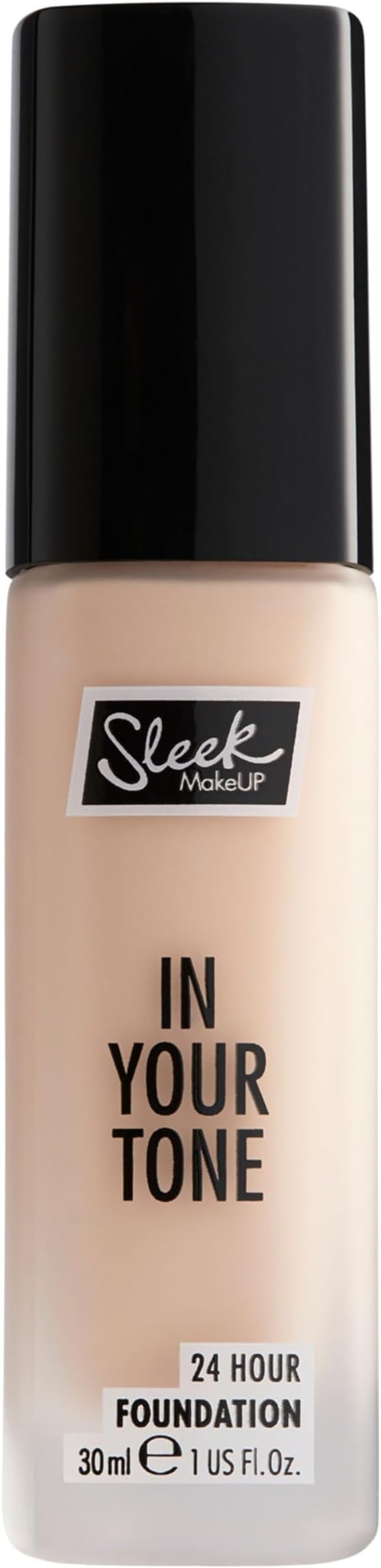 Sleek MakeUP In Your Tone 24 Hour Foundation, Medium Buildable Coverage in 30 Shades, Semi-Matte Flawless Finish, 2C, 30ml