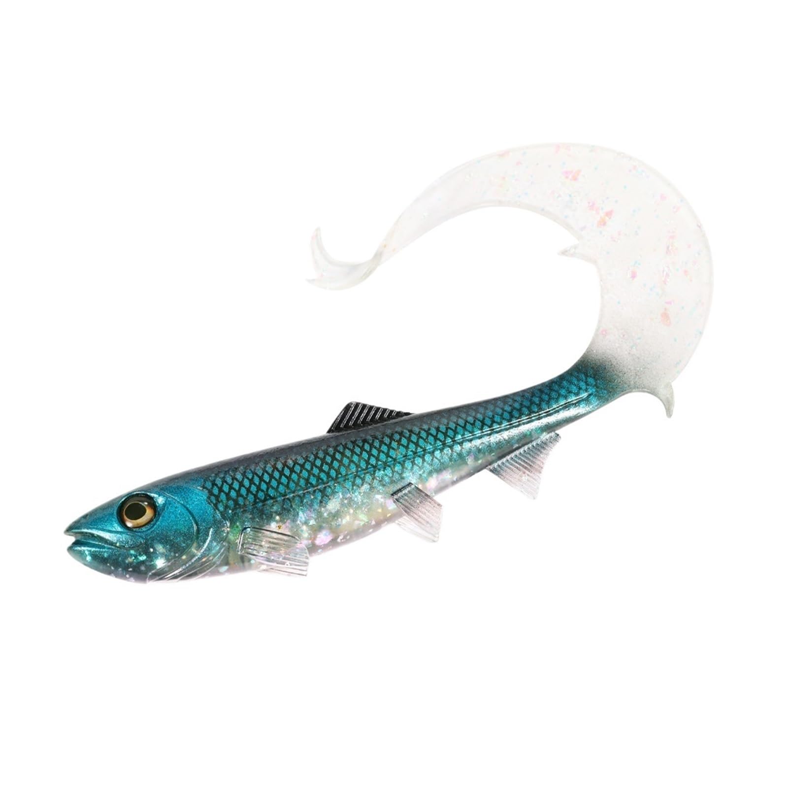Angeln Big Soft Swimbait Shad Grub 17,5 cm 22 Wackeln Curl Tail Gefälschte Fisch Köder Zackenbarsch Forelle Pesca