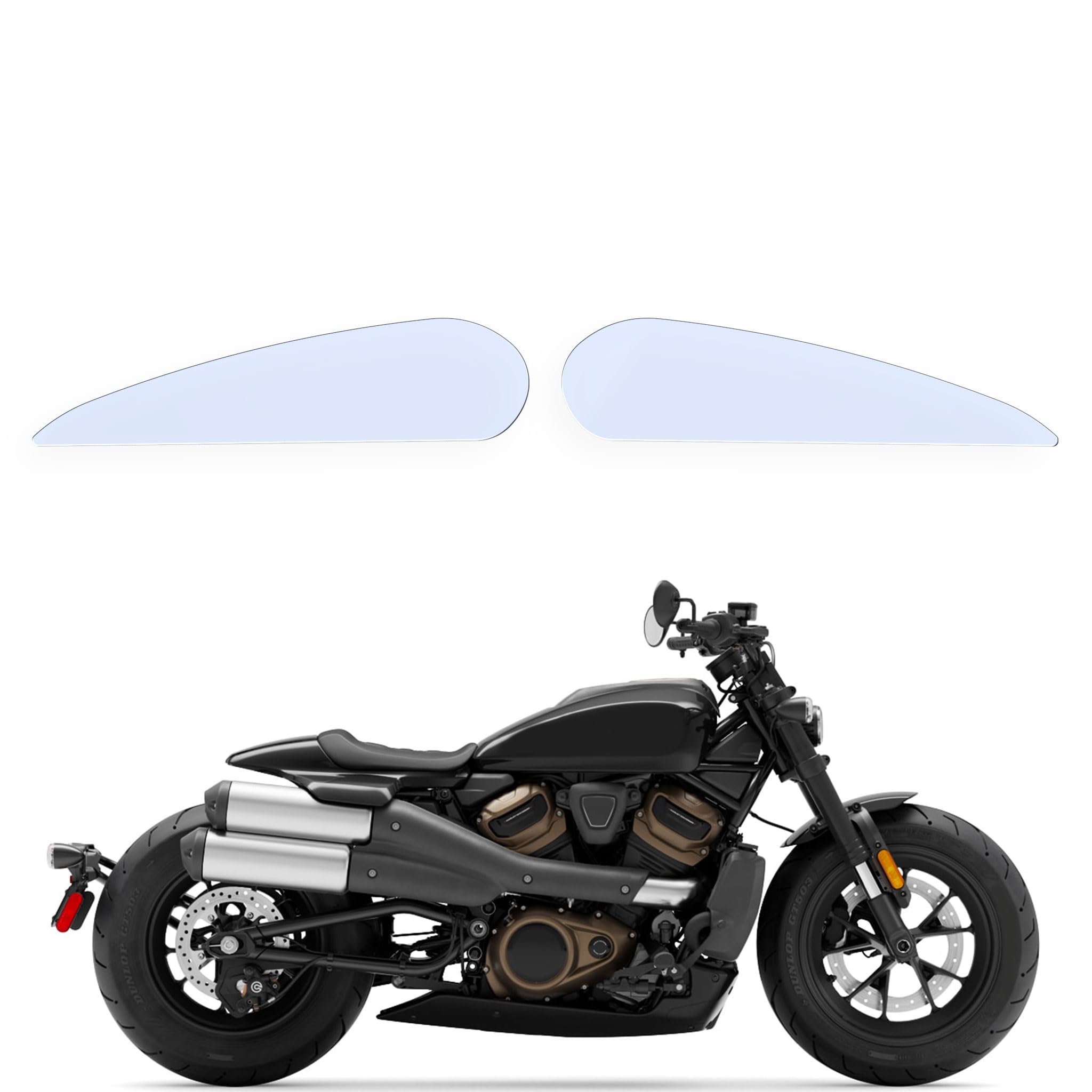 Tank Pad Trasparente per Harley-Davidson Sportster S (2021-2024) – Protezione Serbatoio Moto