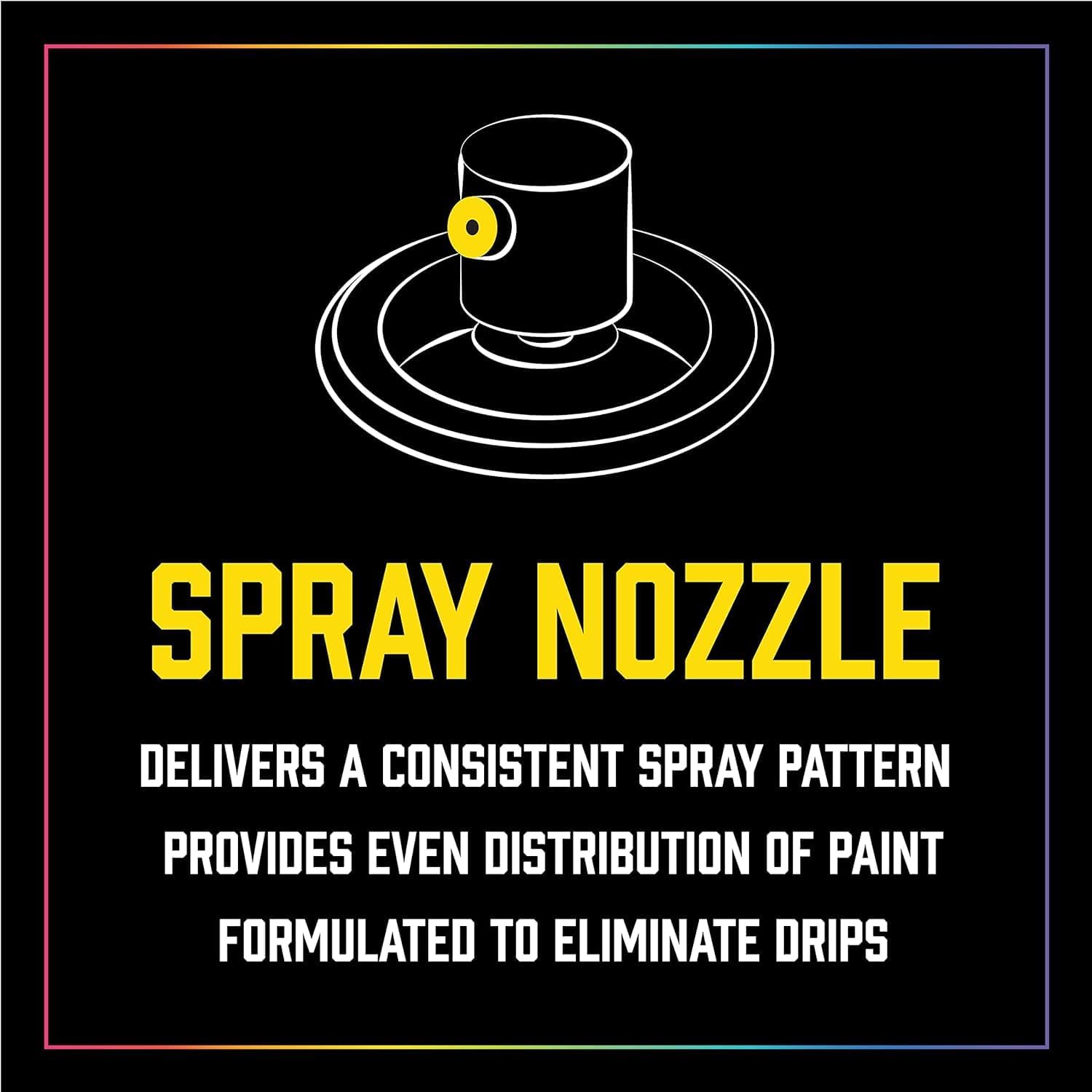 Seymour Stainless Steel Rust Protective, Gasoline and Oil Resistant, Spray Paint 16-54 - High Temp STAINLESS STEEL SPRAY Quick Dry 16 Oz. Can, 13 Oz. Net Wt - 6 Pack, 16-54-6PK