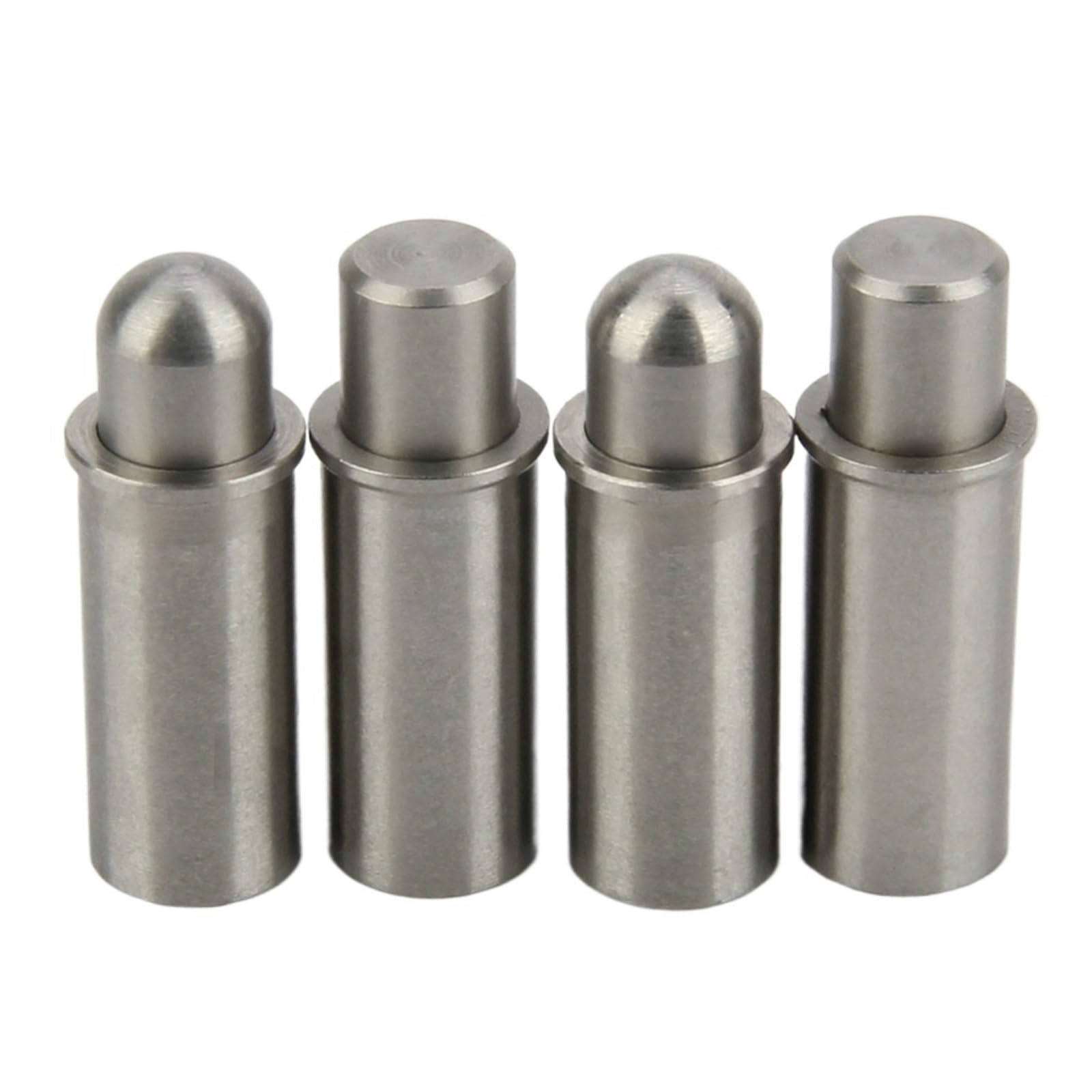 Vis de fixation de piston à ressort de micro précision en acier inoxydable-conception de bride à tête plate/à tête sphérique for le traitement des métaux(QX510-F,4-3)
