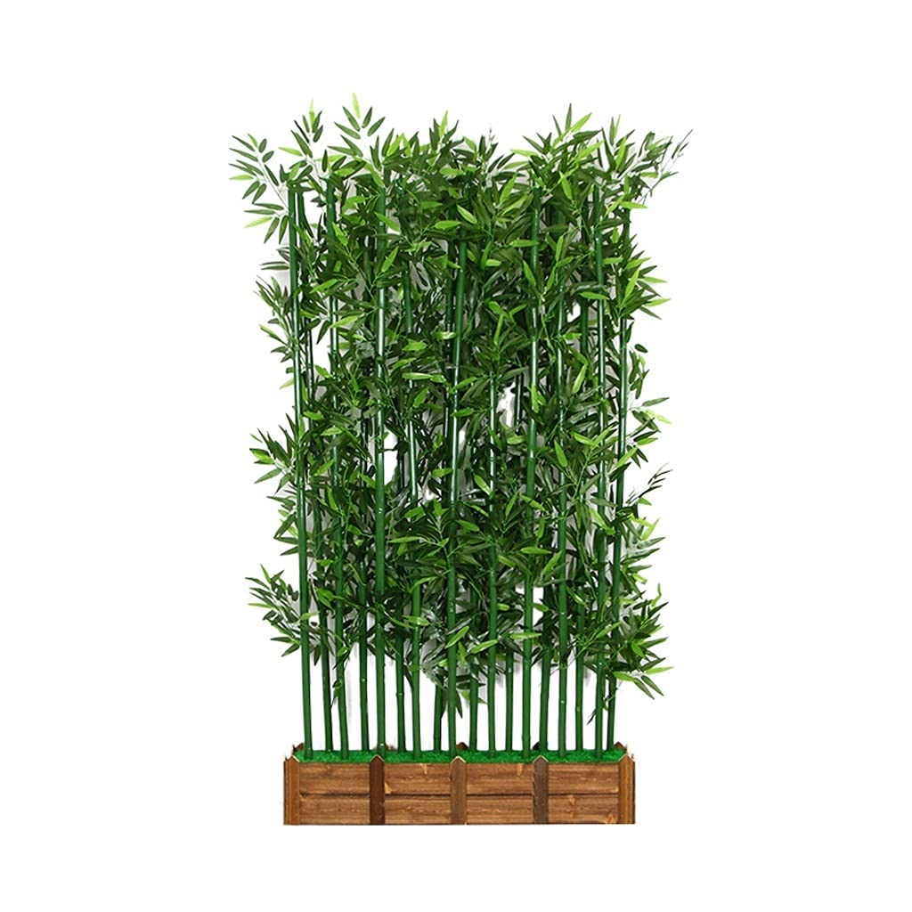 HCZKIUJY Simulation tree Fake Plant Decoration Bamboo Imitation Tree Planting Suitable For Indoor And Outdoor Decoration Housewarming Gifts 100 * 120cm (A)