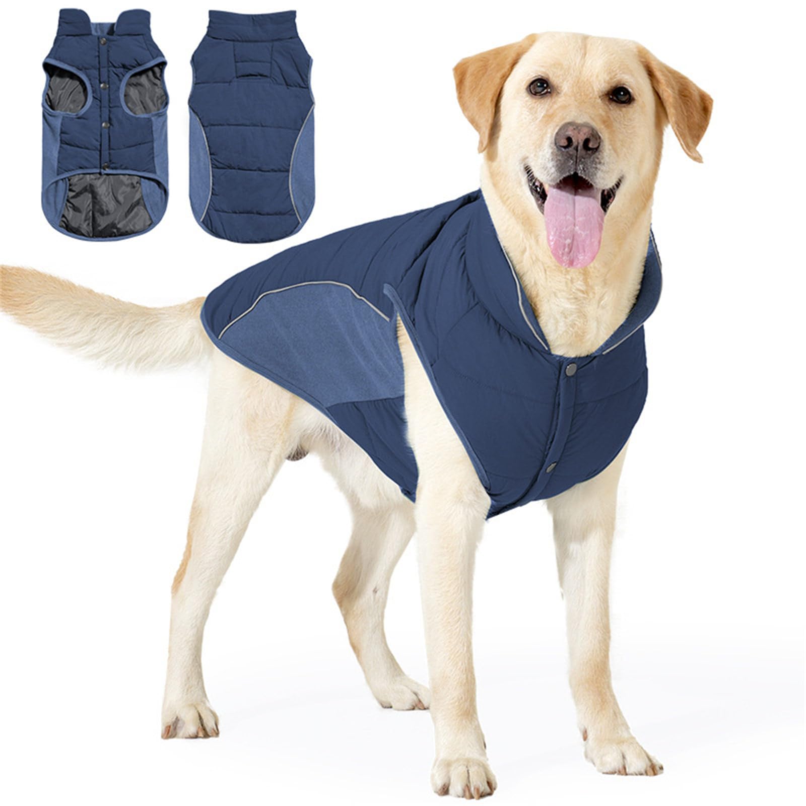 Gilet chaud pour chien et pull d'hiver toutes tailles pour l'extérieur