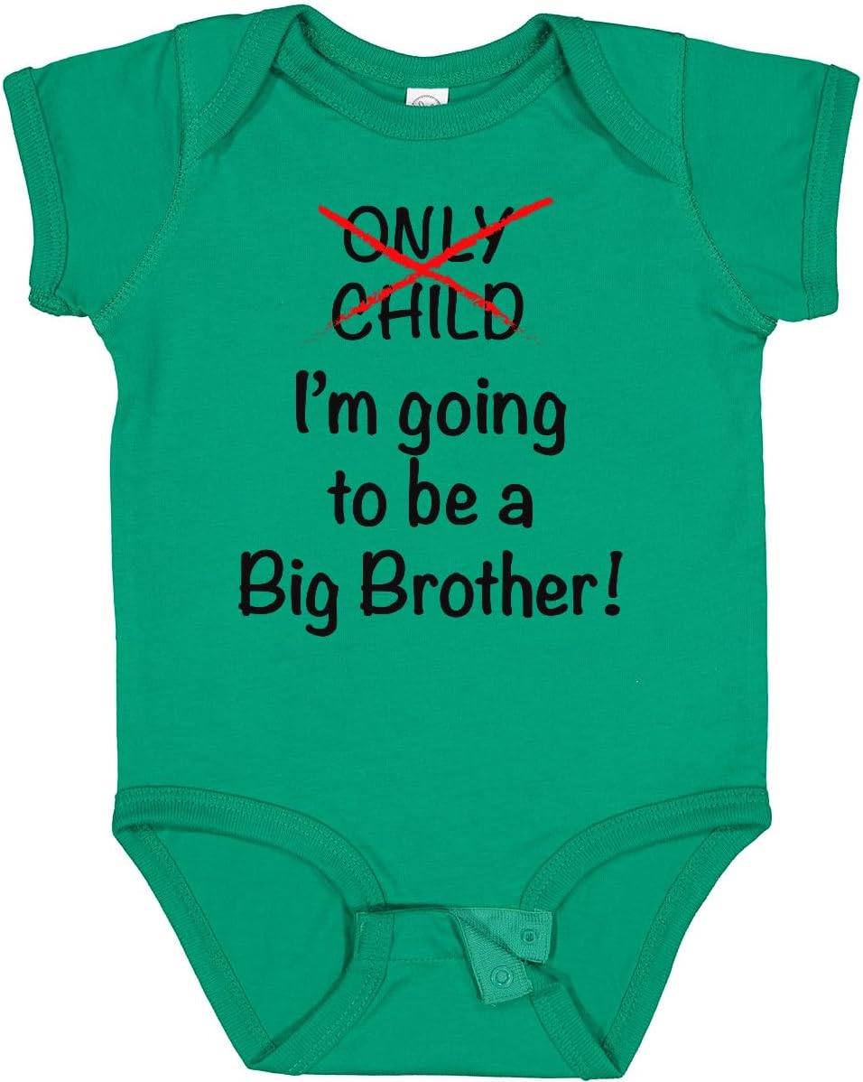 inktastic I'm Going To Be a Big Brother Baby Bodysuit