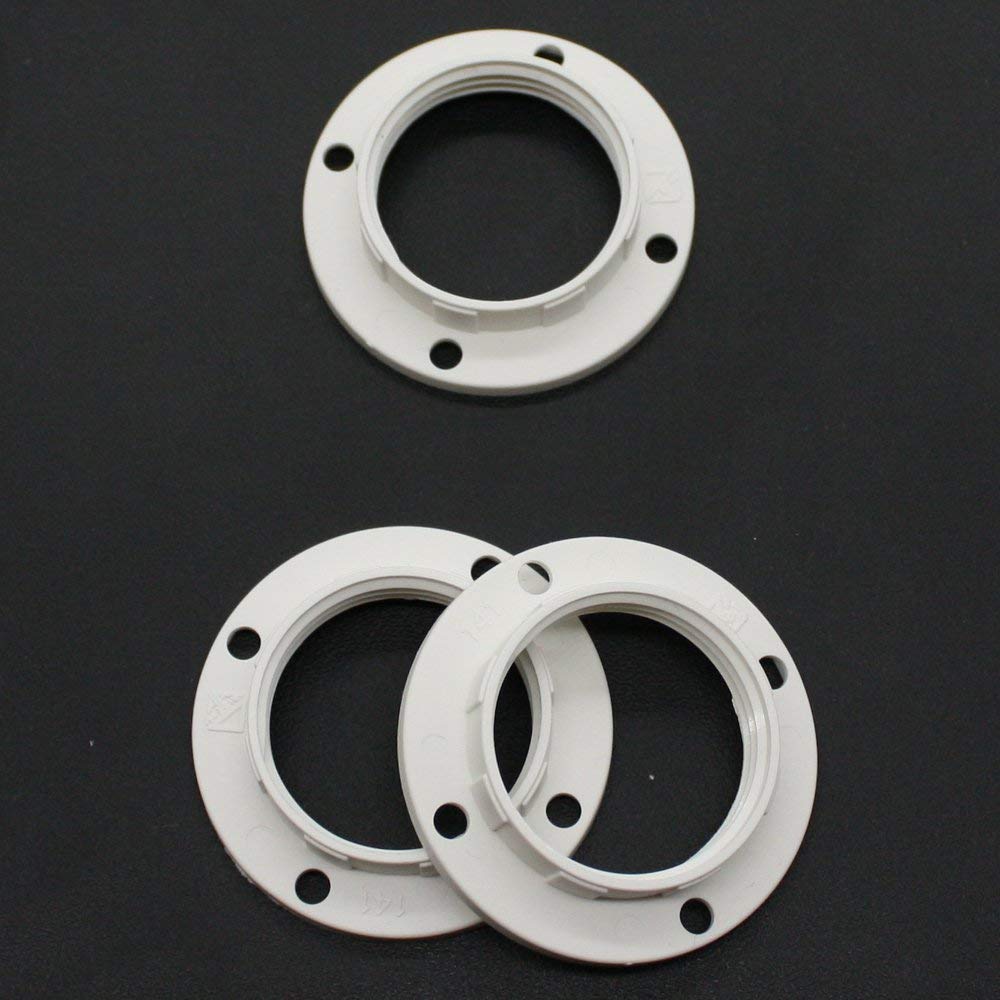 Portalampada E14 Con Anelli - Attacco Per Lampadine Con Staffa Soffitto