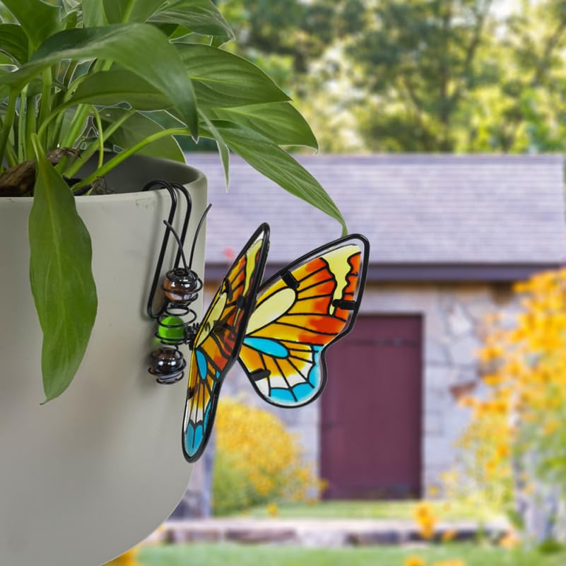 Figurines de papillon pour pot de fleurs DECHOUS décoratives - 5