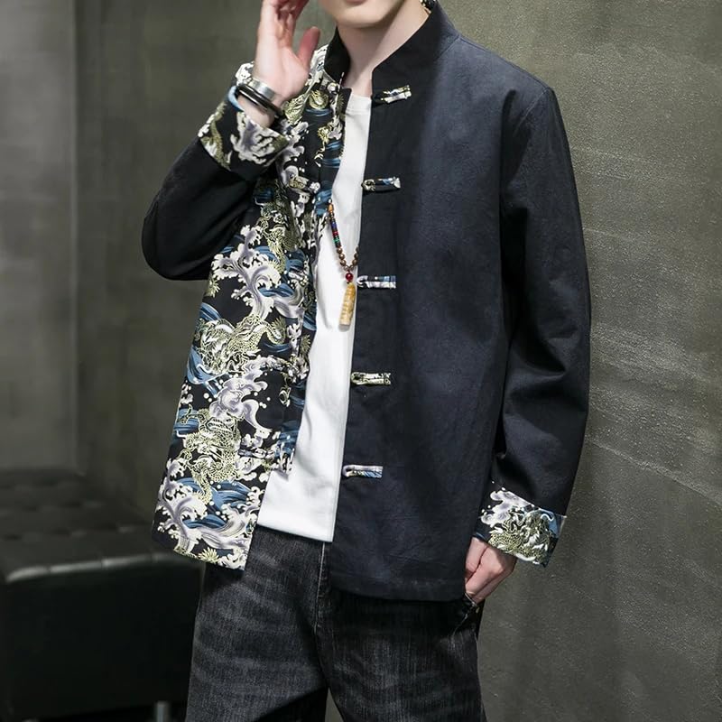 Chinese Style Men Spring Summer Jackets For Men Suit Jacket Coat4