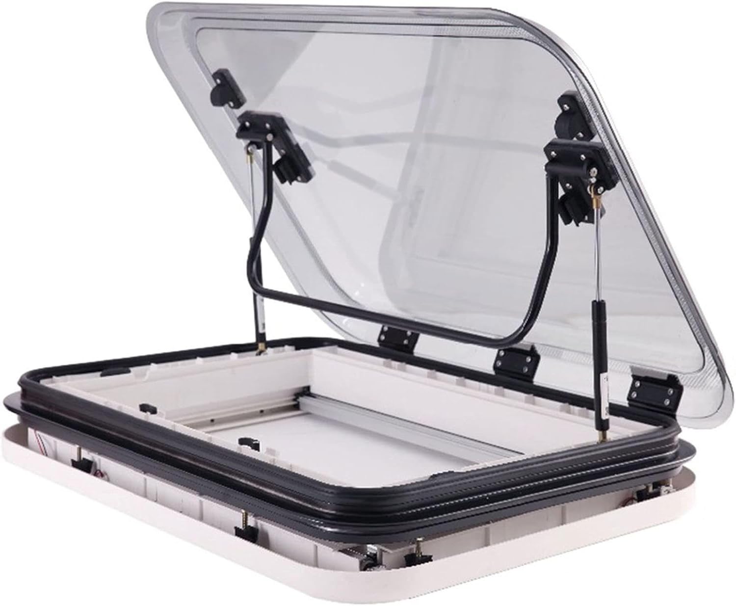 Universal Roof Ventilation System with LED Lighting for Improved Airflow and Natural Light