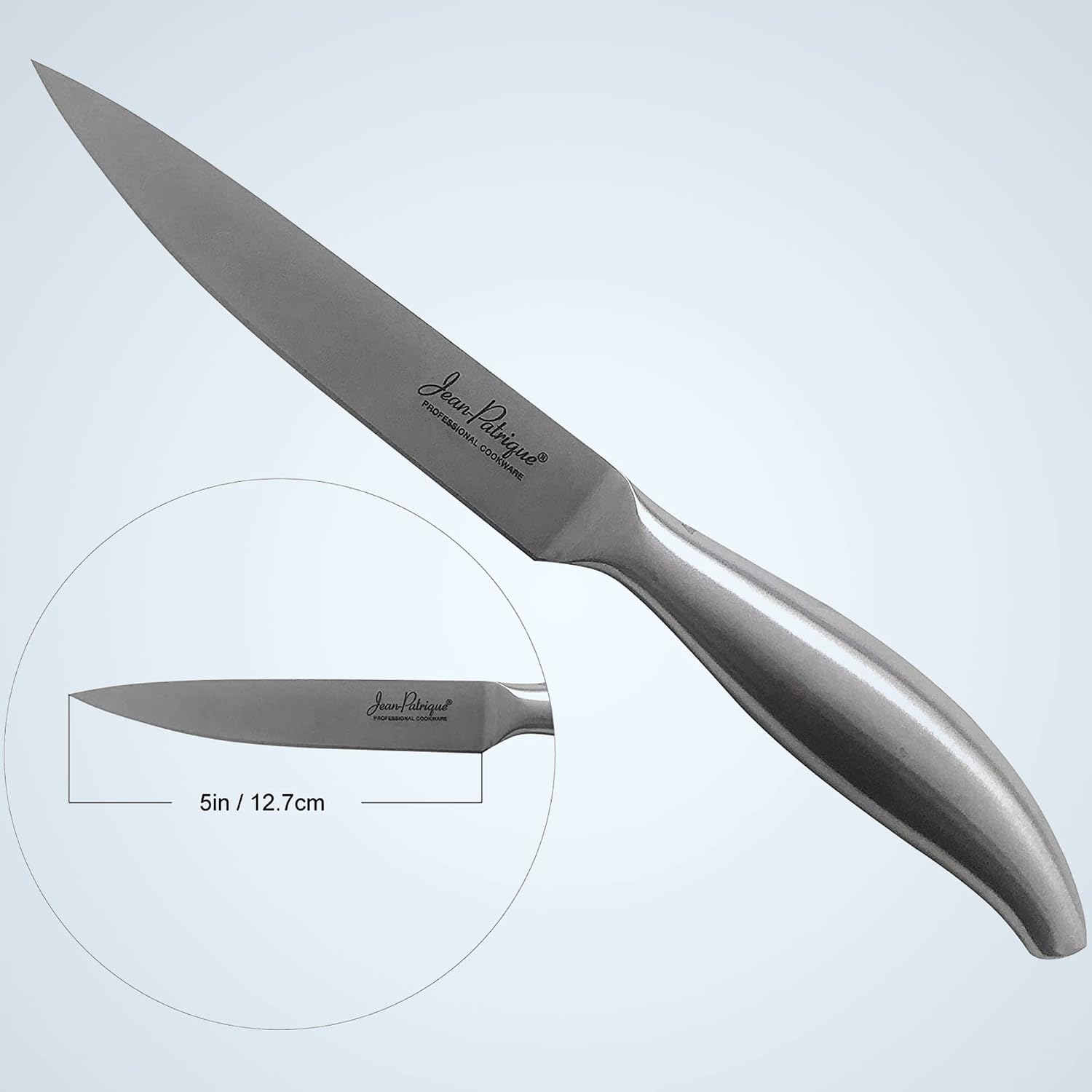 Jean-Patrique Chopaholic 5" Utility Knife - Multi Purpose, Versatile, Razor Sharp, Stainless Steel High Quality Knife
