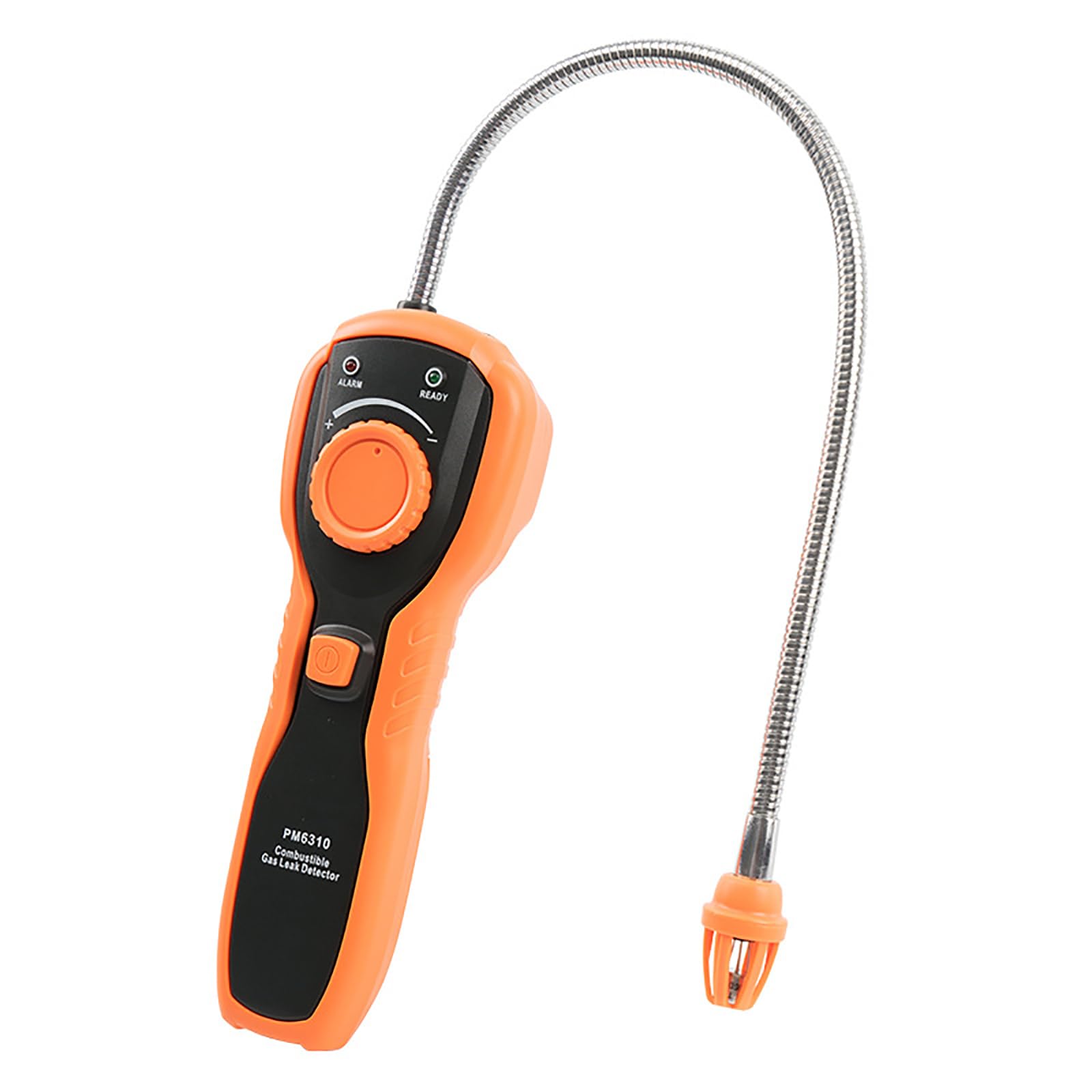NGARY Tragbarer Erdgastester-Detektor, Propan-Methan-Gassensor Mit Sichtbarem Ton- Und Lichtalarm, Einstellbarer Empfindlichkeit Und Flexibler Sonde, Für Methan