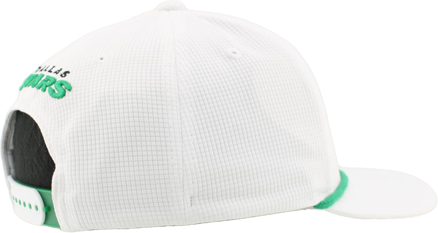 ZHATS NHL Unisex-Adult NHL Officially Licensed Rope Hat Snapback Backspin White - Image 6