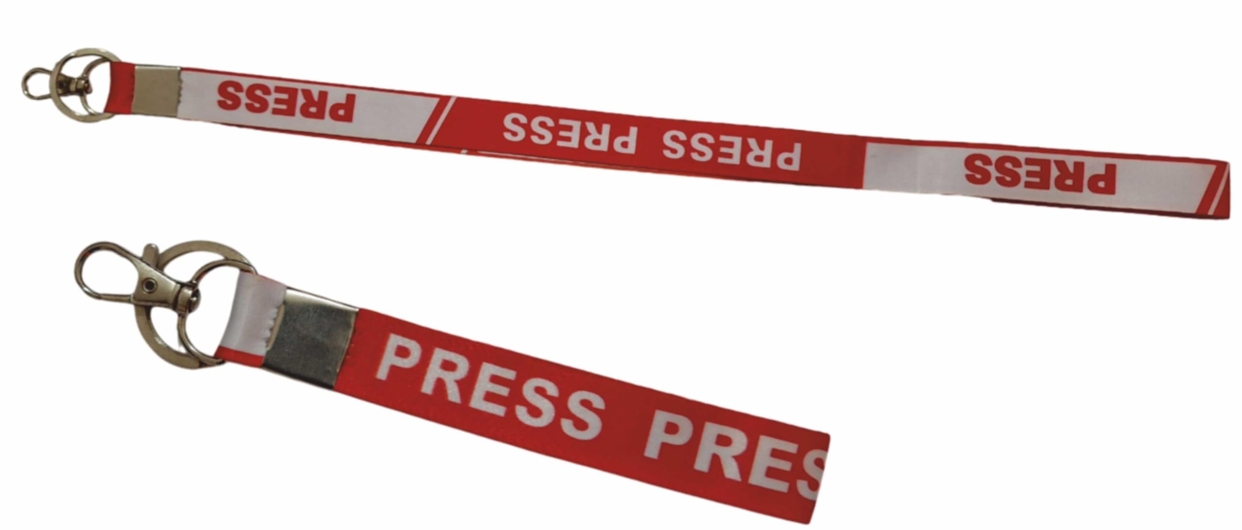 SPG Lanyard/Ribban (RED 20mm) Unisex Strap 2 PCS Press Printed Lanyard (Pack of 3)